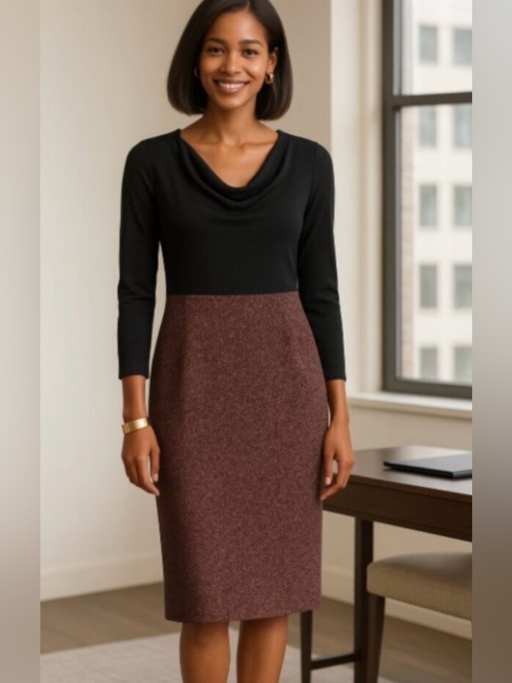 Two-piece dress